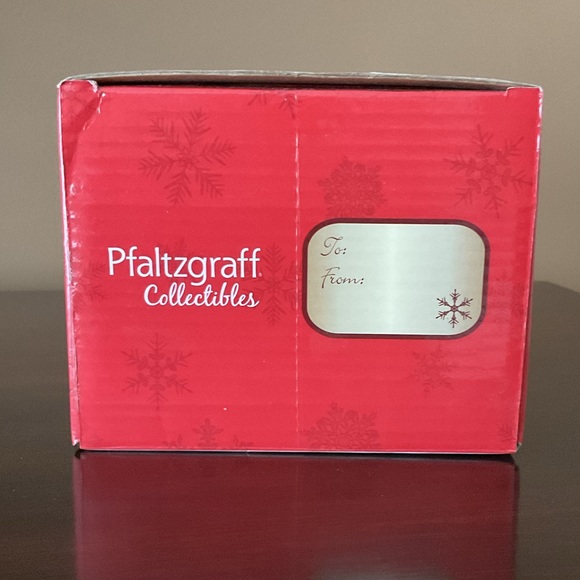 🆕 Pfaltzgraff Collectible Santa 16 oz Mug with Lid and Spoon - Picture 7 of 8